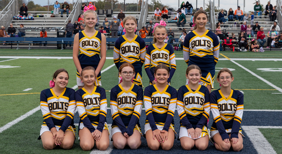 2025 6th Grade Cheerleaders