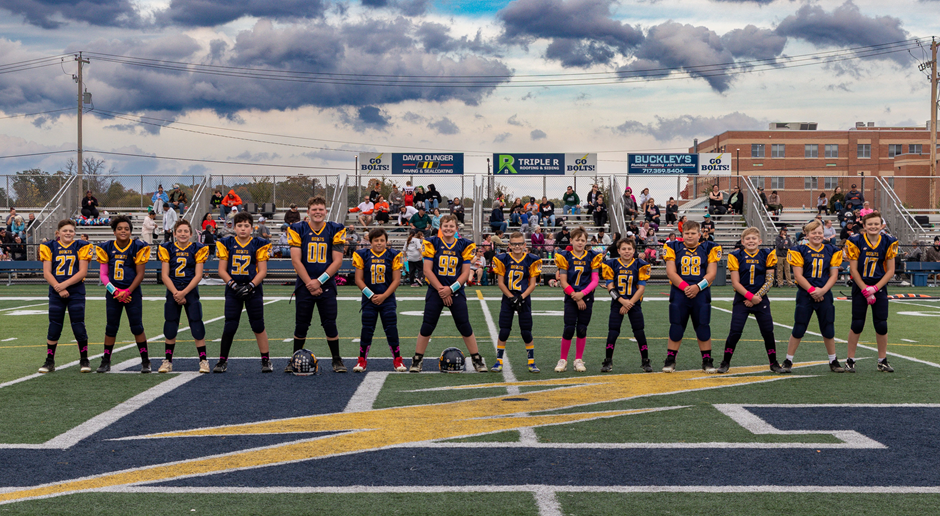 2025 6th Grade Football Players